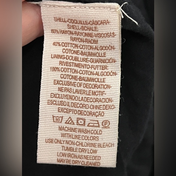 EUC Free People Sunbeams Mini Boho Dress in Black Size Small - Picture 16 of 16